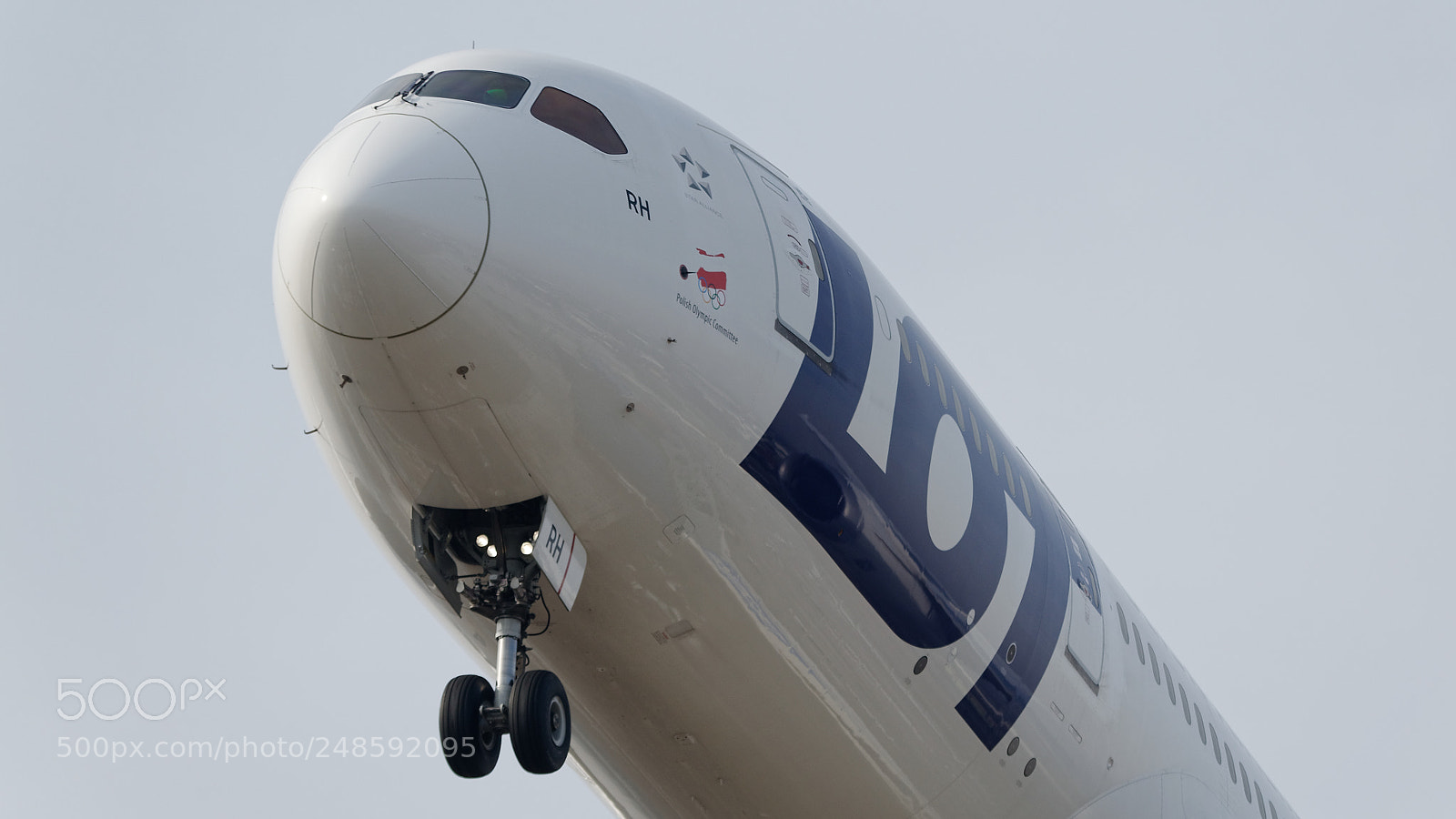 Nikon D5100 sample photo. Boeing 787-8 dreamliner sp-lrh photography