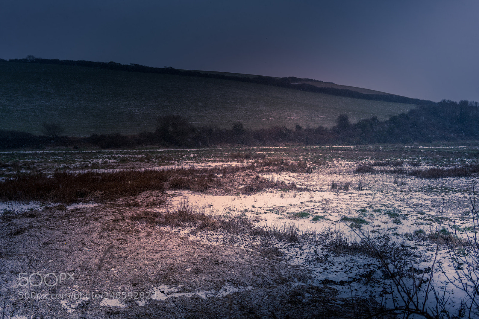 Sony a7R II sample photo. Gannel snow photography