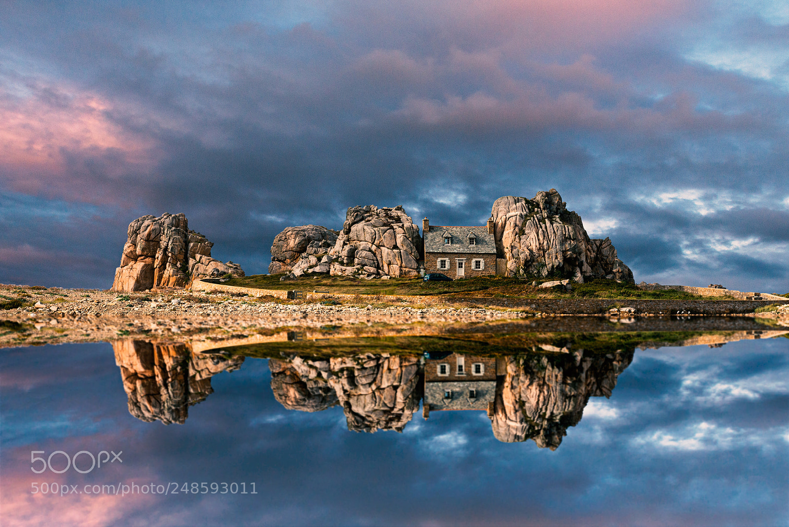 Nikon D800 sample photo. House in the rocks photography