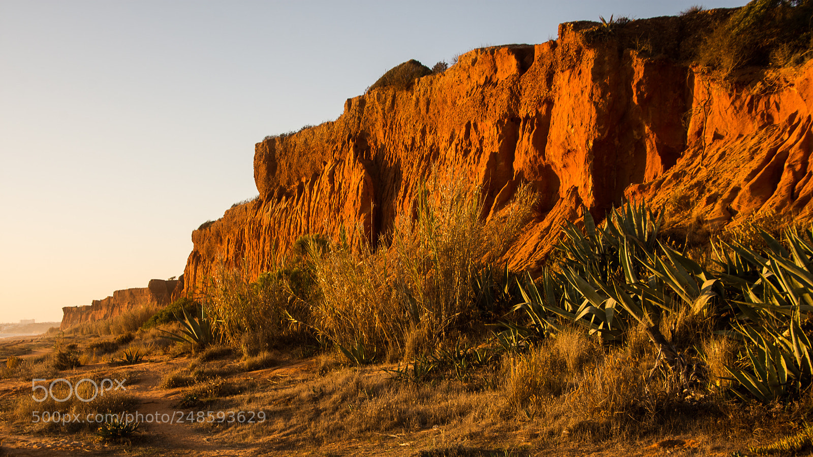 Nikon D7200 sample photo. Algarve ocre photography