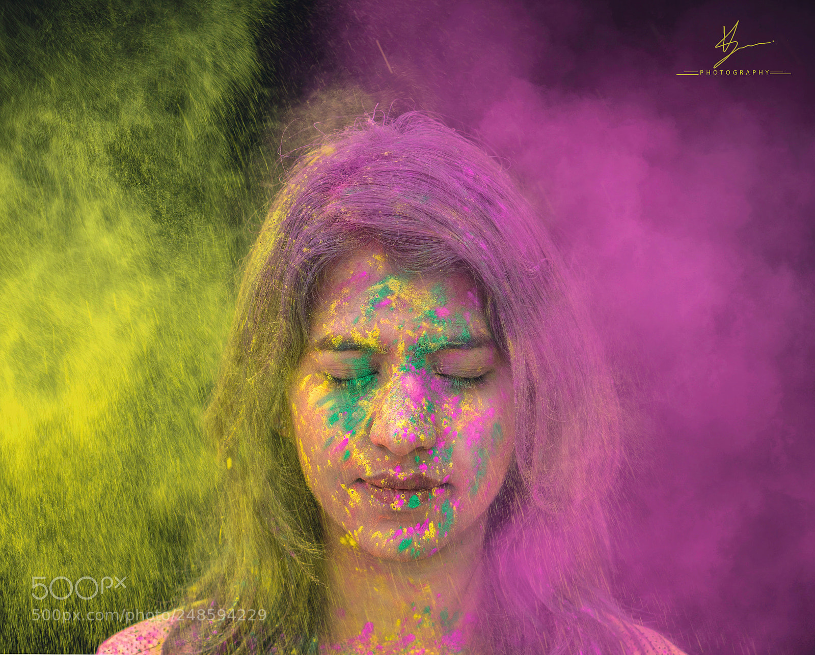 Sony a6300 sample photo. Holi picture 2 photography
