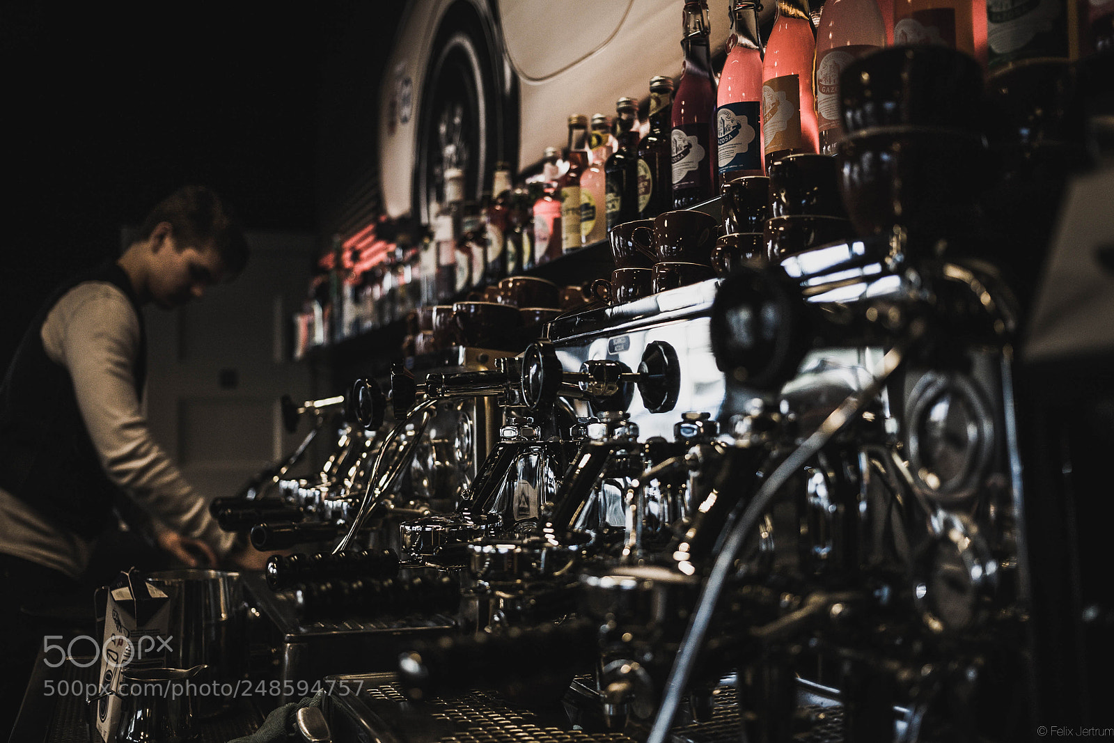 Canon EOS 5D sample photo. Coffee at rare street photography