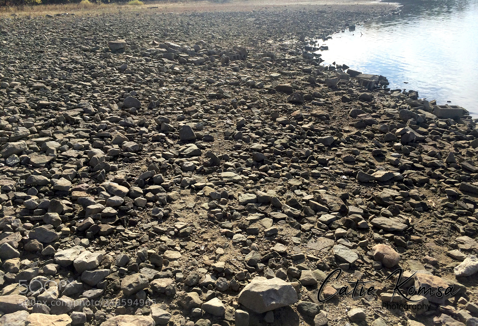 Apple iPhone 5s sample photo. Lake berlin shore photography