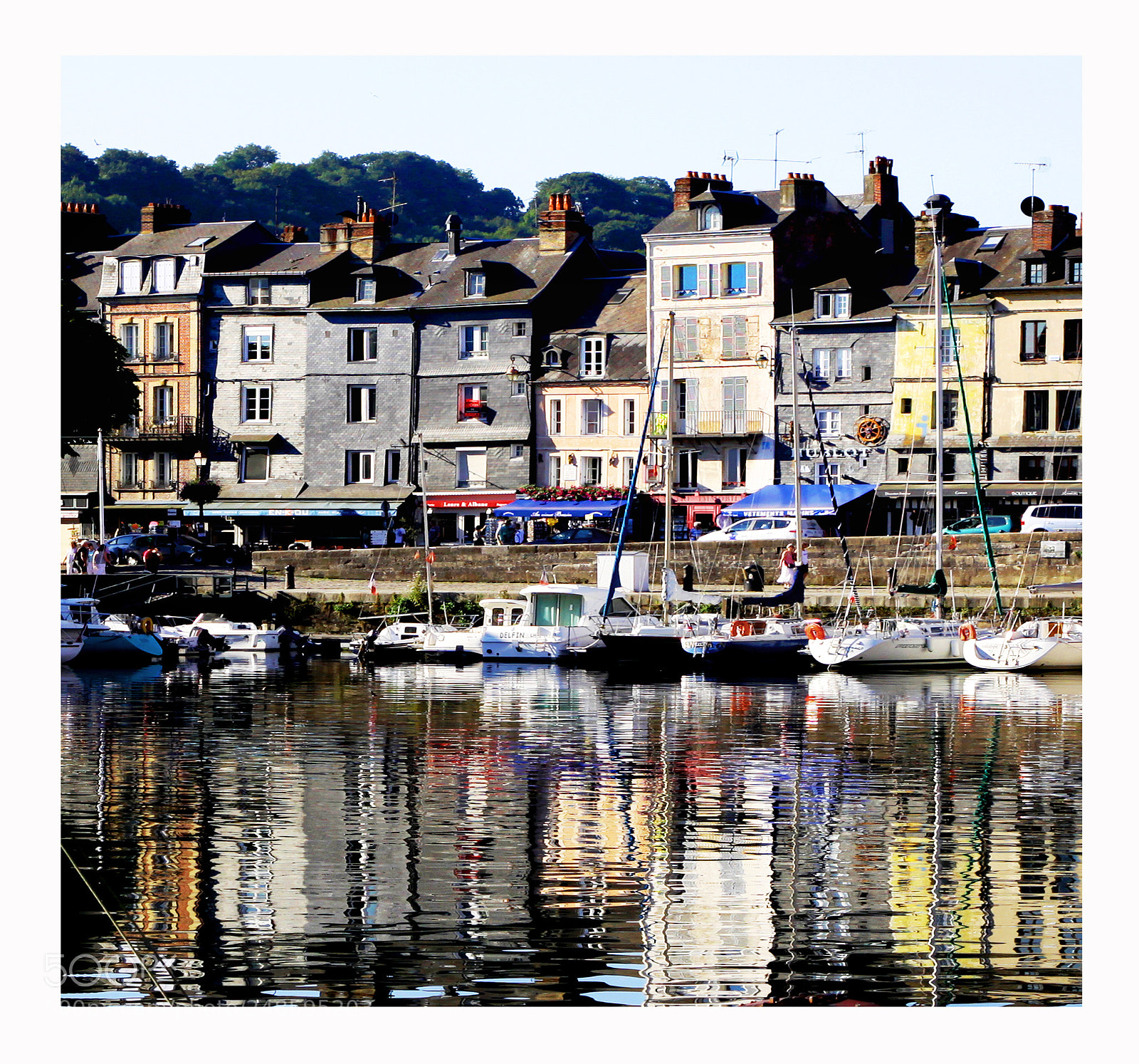 Canon EOS 50D sample photo. Honfleur: reflections photography