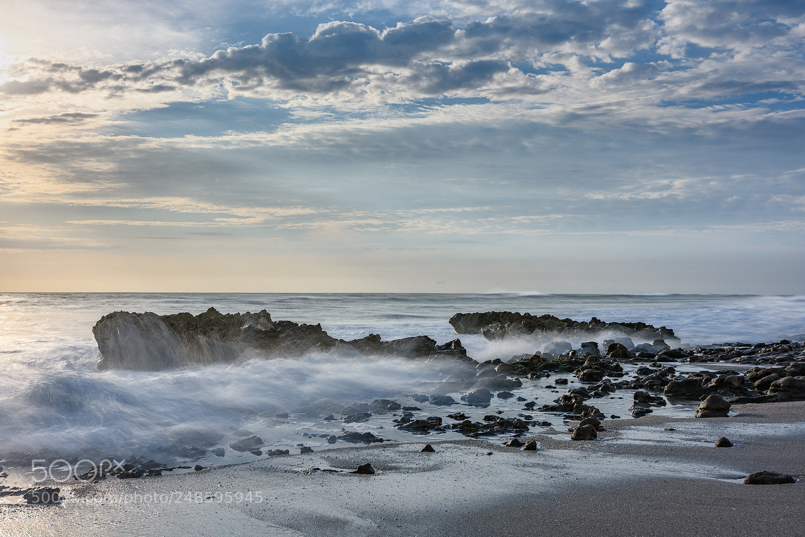 Nikon D850 sample photo. Morning at the beach photography