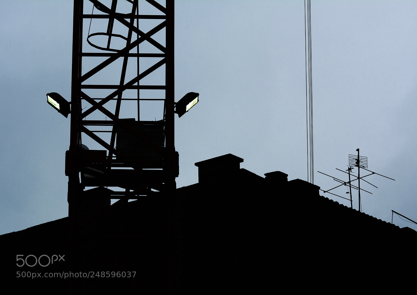 Nikon D5200 sample photo. Construction site photography