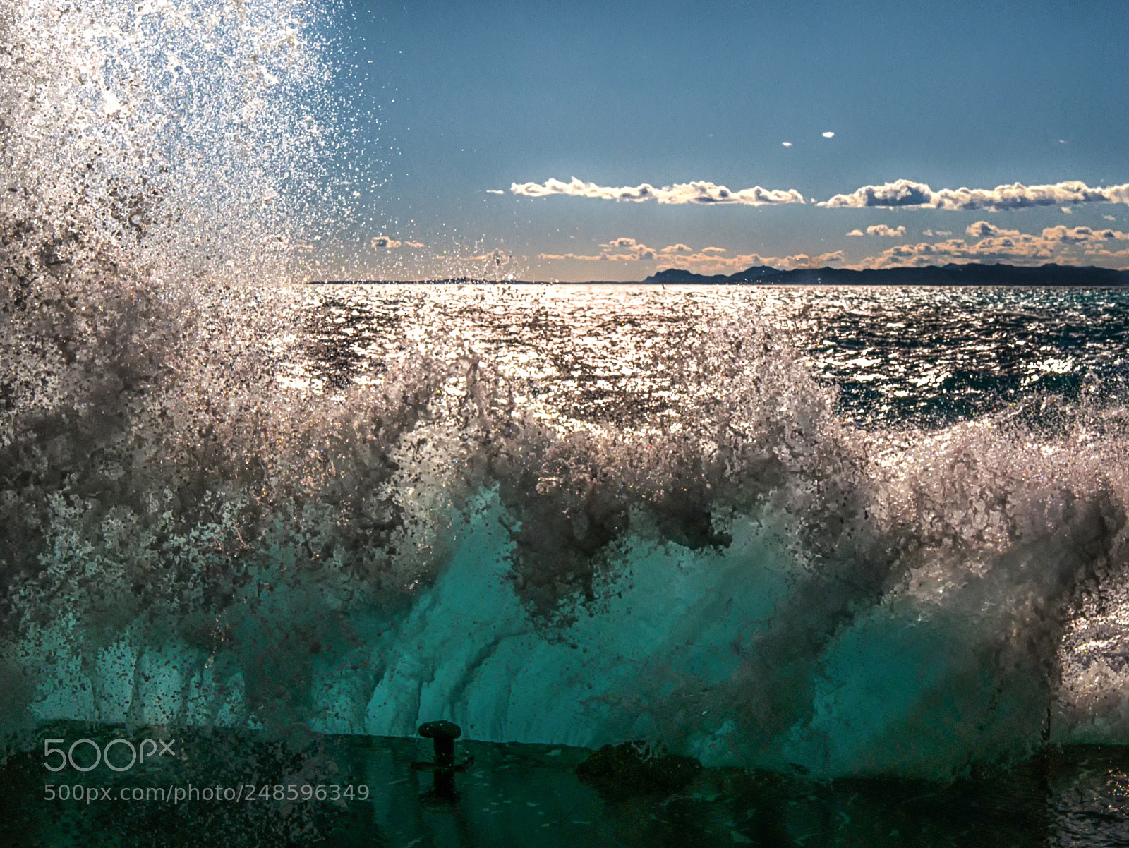Panasonic Lumix DMC-GX85 (Lumix DMC-GX80 / Lumix DMC-GX7 Mark II) sample photo. The water wall photography