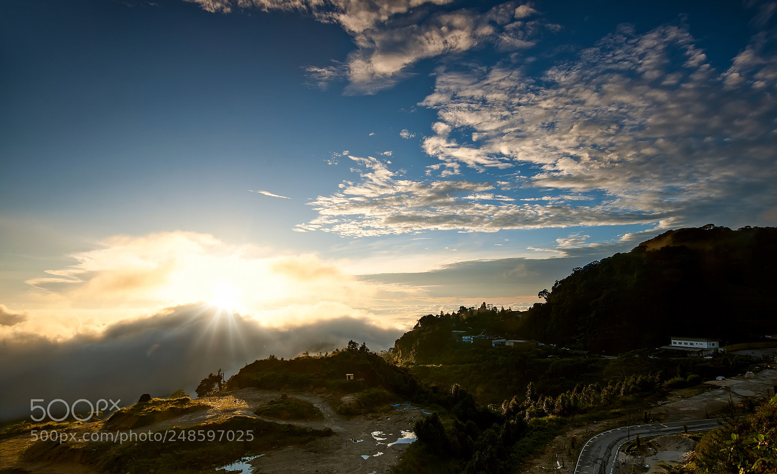 Nikon D90 sample photo. Beautiful morning rays scenery photography
