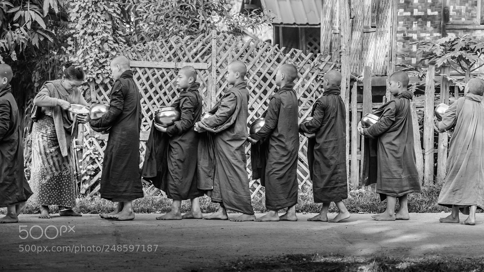 Nikon D850 sample photo. Portrait of myanmar photography