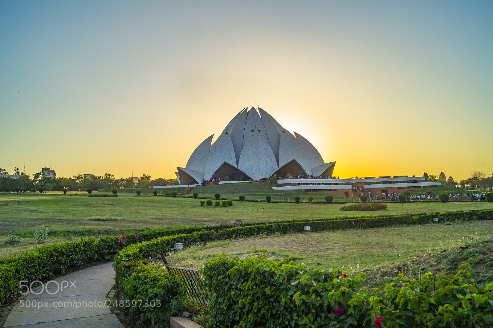 Sony SLT-A58 sample photo. Lotus temple photography