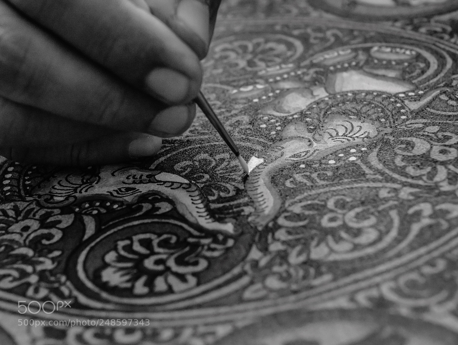Nikon D850 sample photo. Sand painting photography