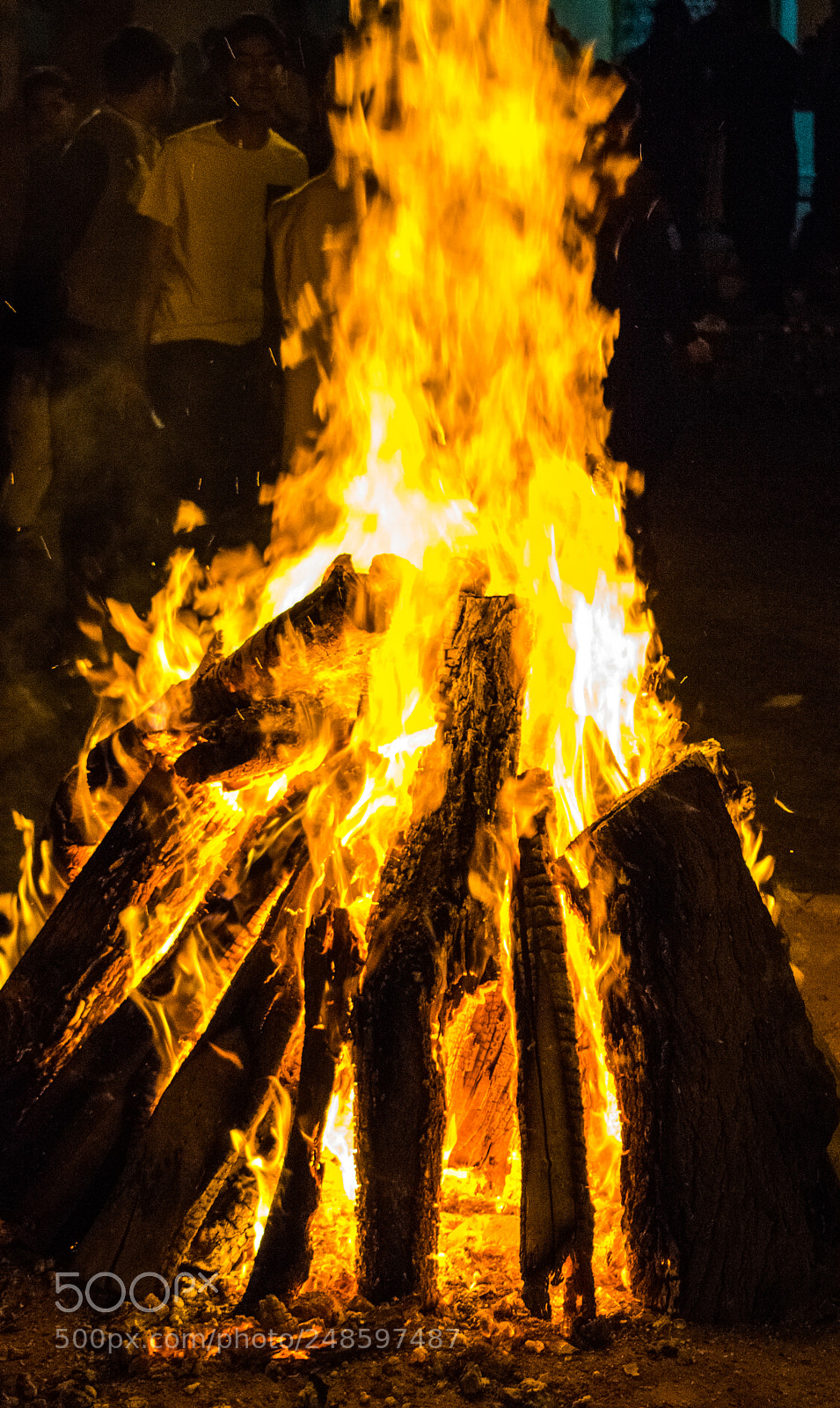 Nikon D5300 sample photo. Fire photography