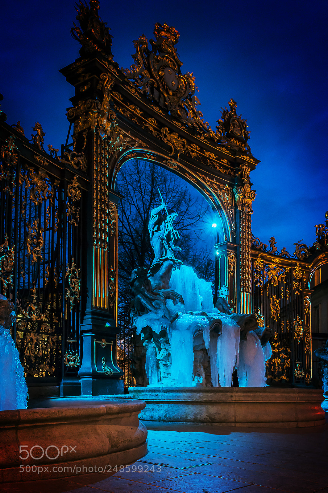 Nikon D300S sample photo. The fountain neptune on photography