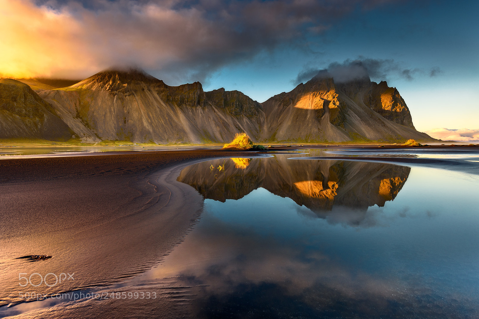 Nikon D810 sample photo. Vestrahorn photography