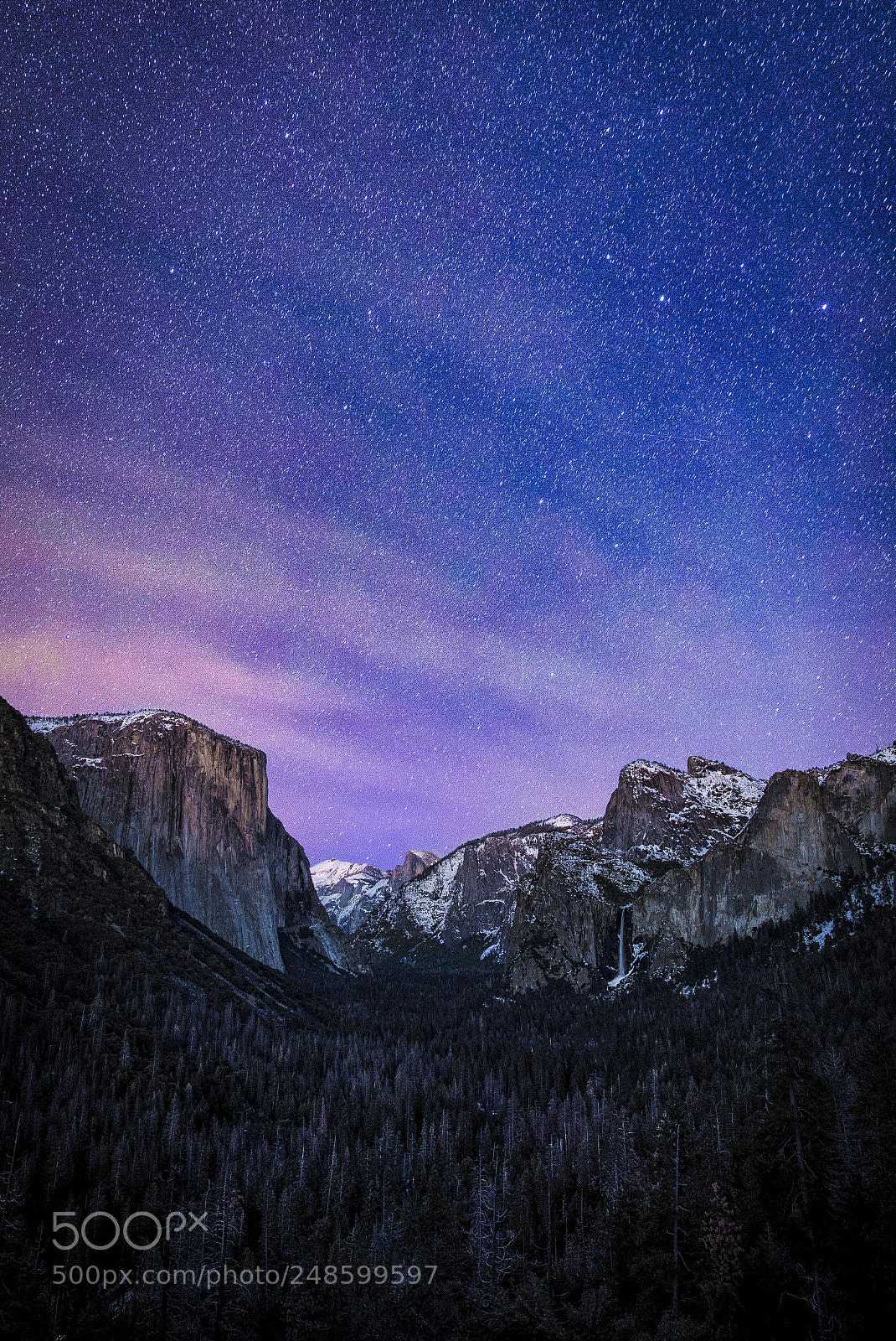 Canon EOS-1D X Mark II sample photo. Valley under the stars photography