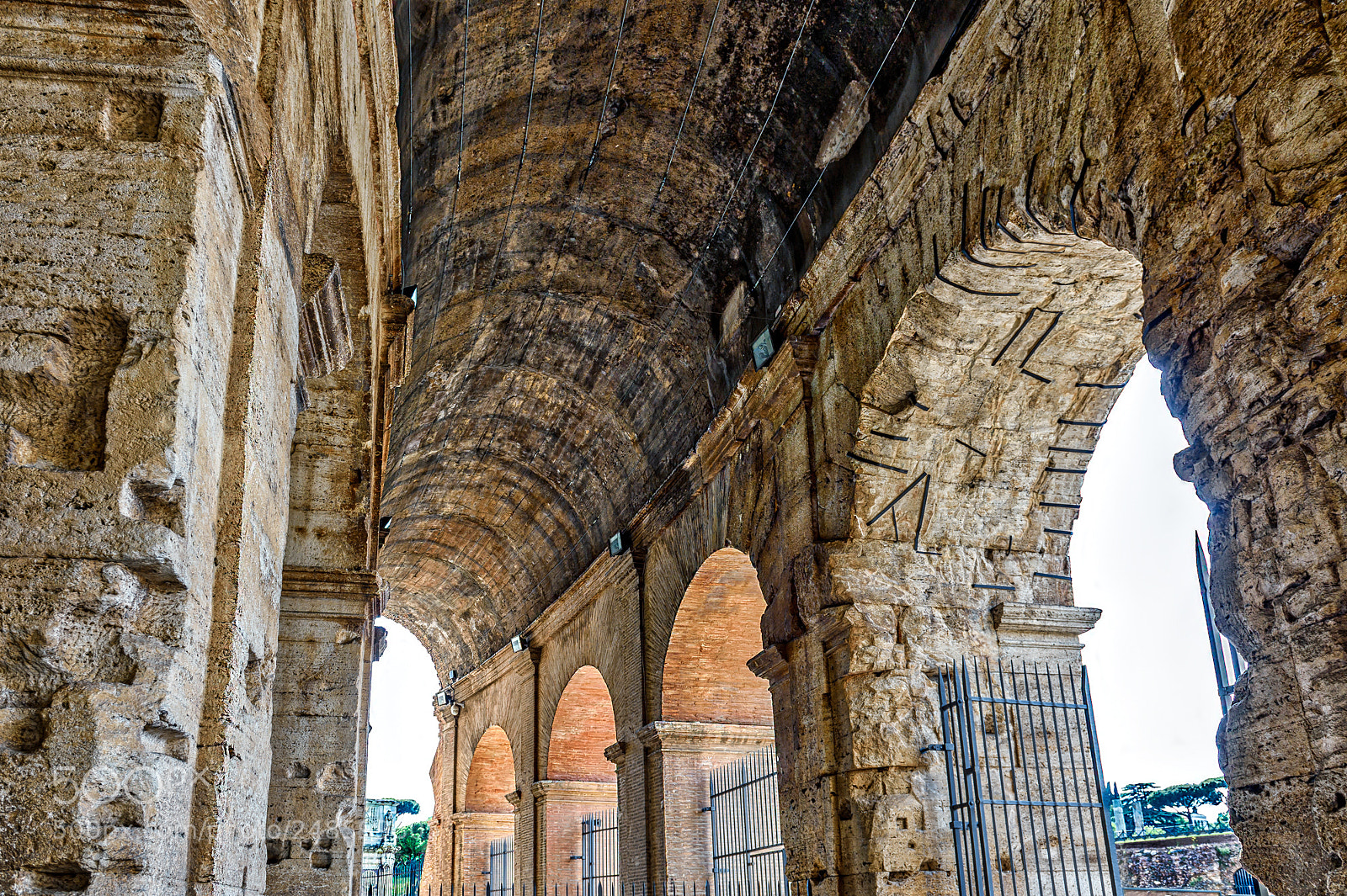 Nikon D4S sample photo. Inside colosseum rome ! photography