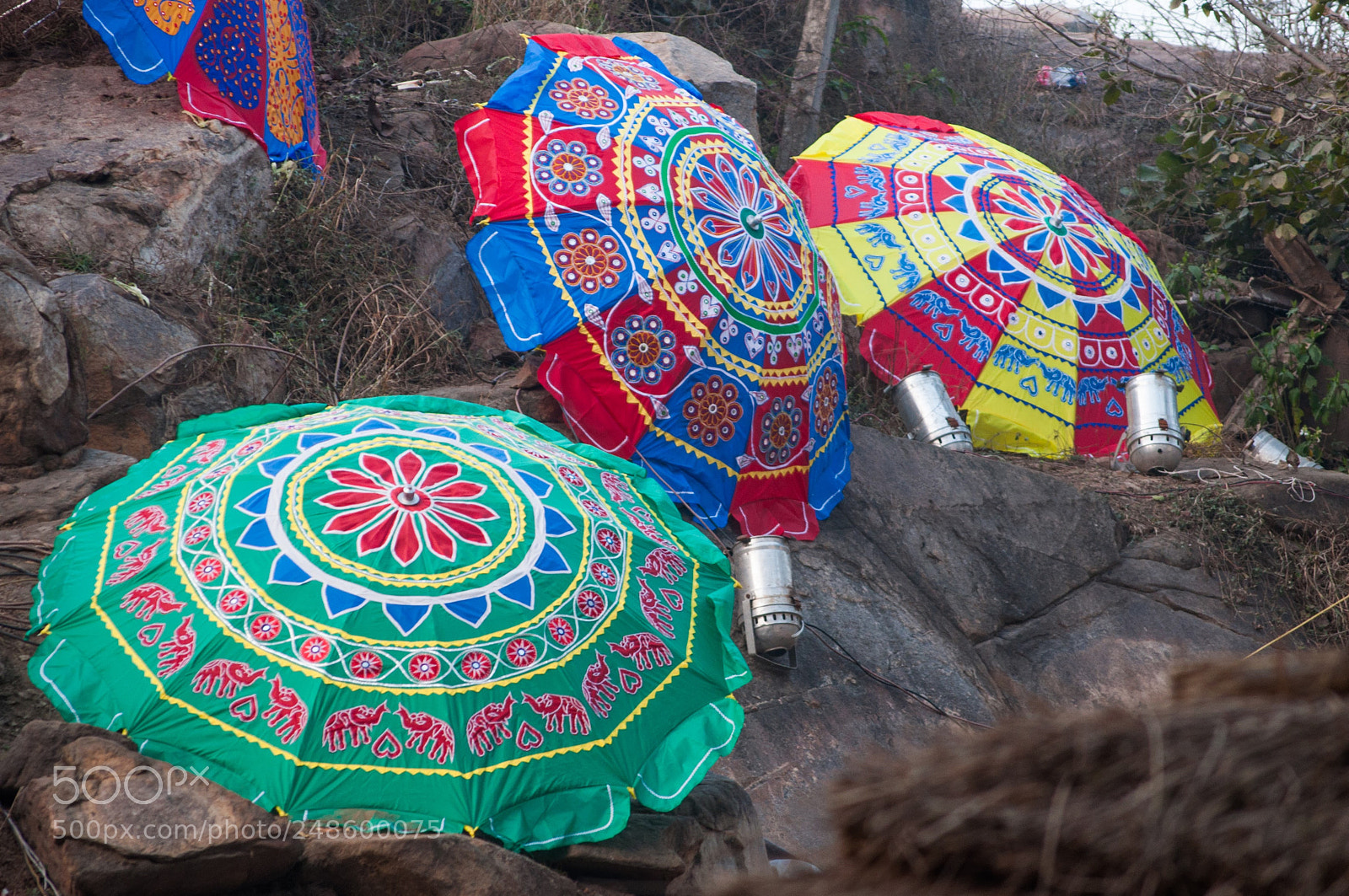 Nikon D90 sample photo. Colorful umbrellas photography