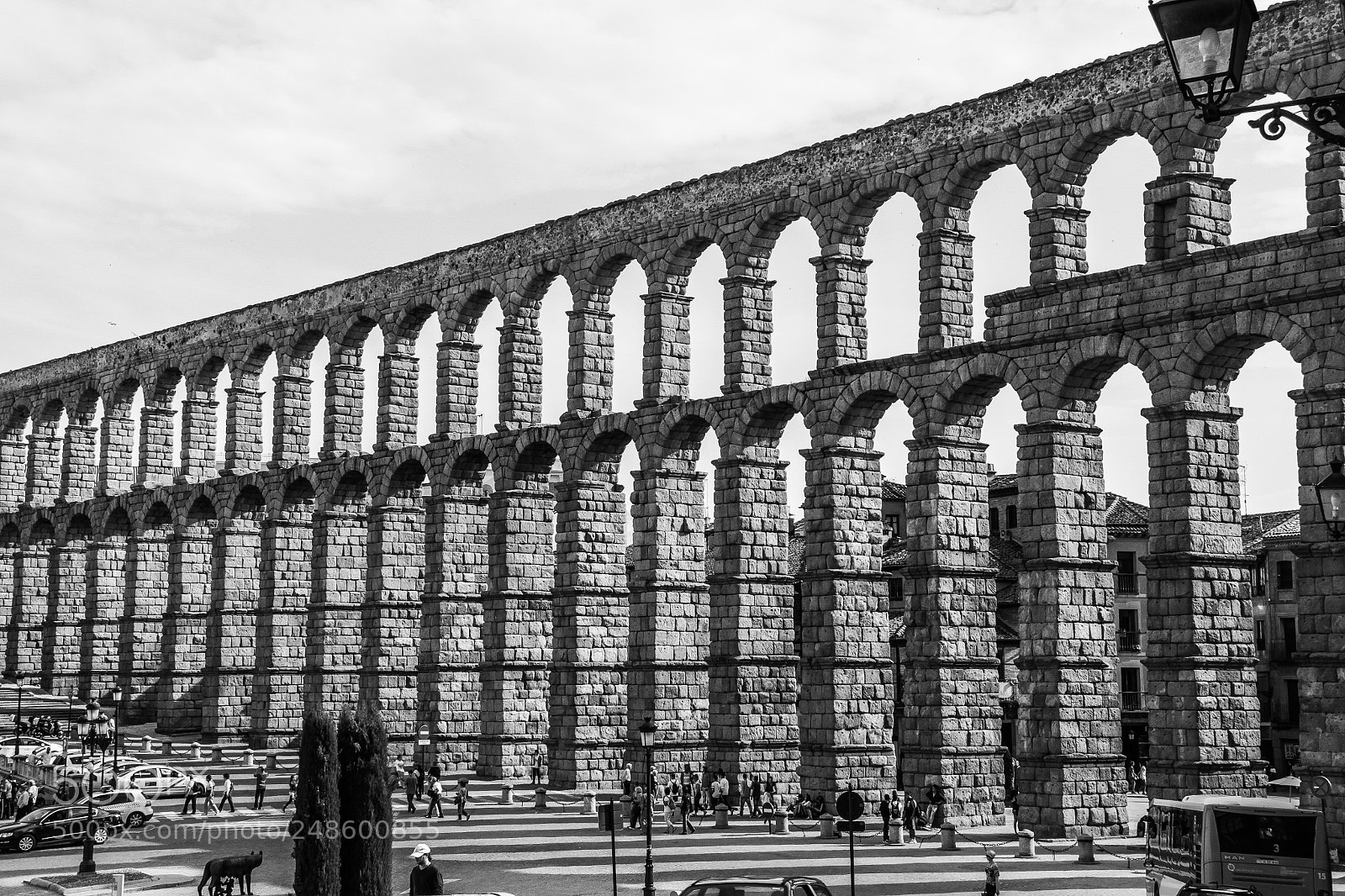 Canon EOS 50D sample photo. Acueducto de segovia photography