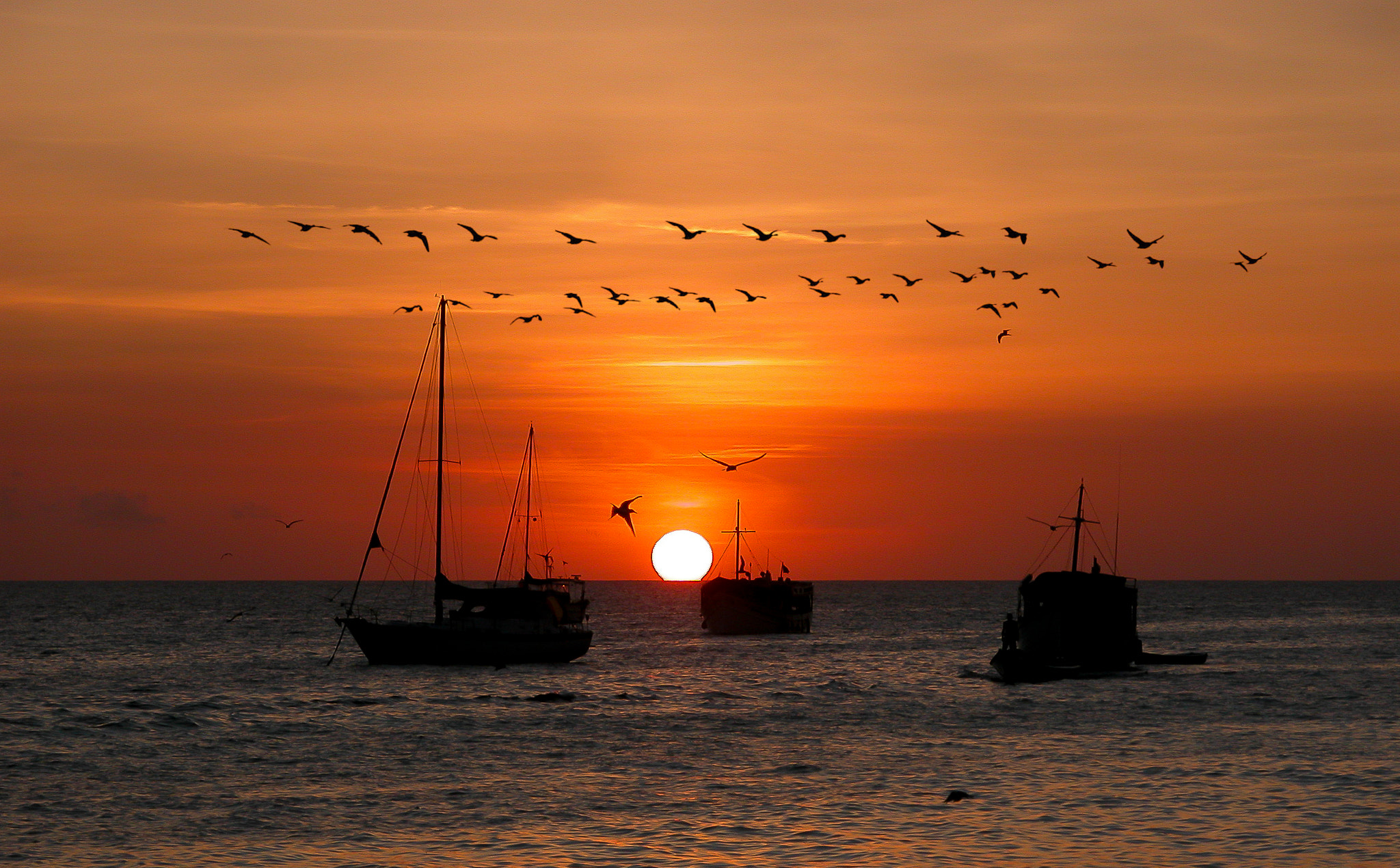Nikon E5700 sample photo. Venezuela sunset photography