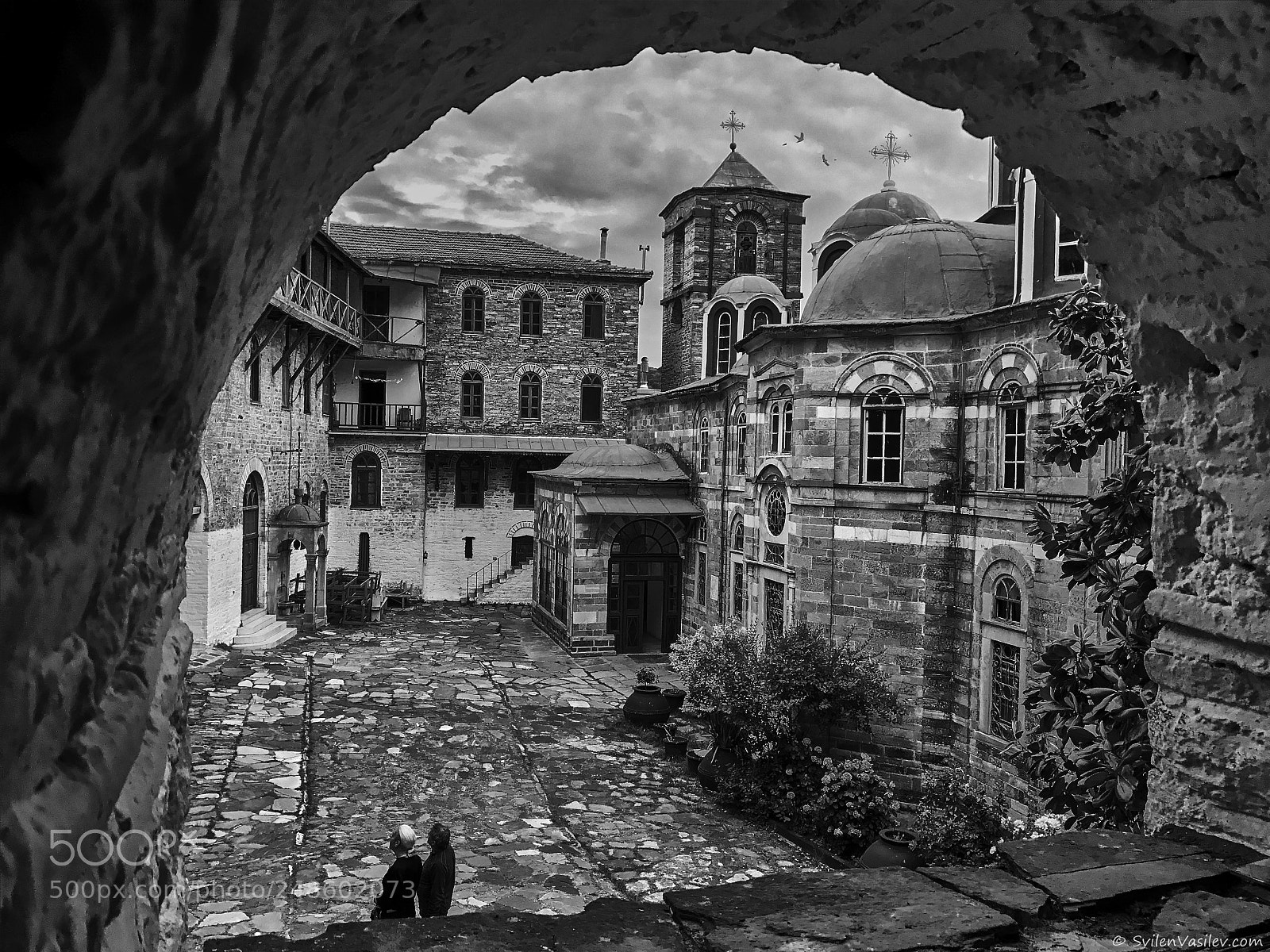 Apple iPhone 7 sample photo. Konstamonitou monastery, mount athos photography