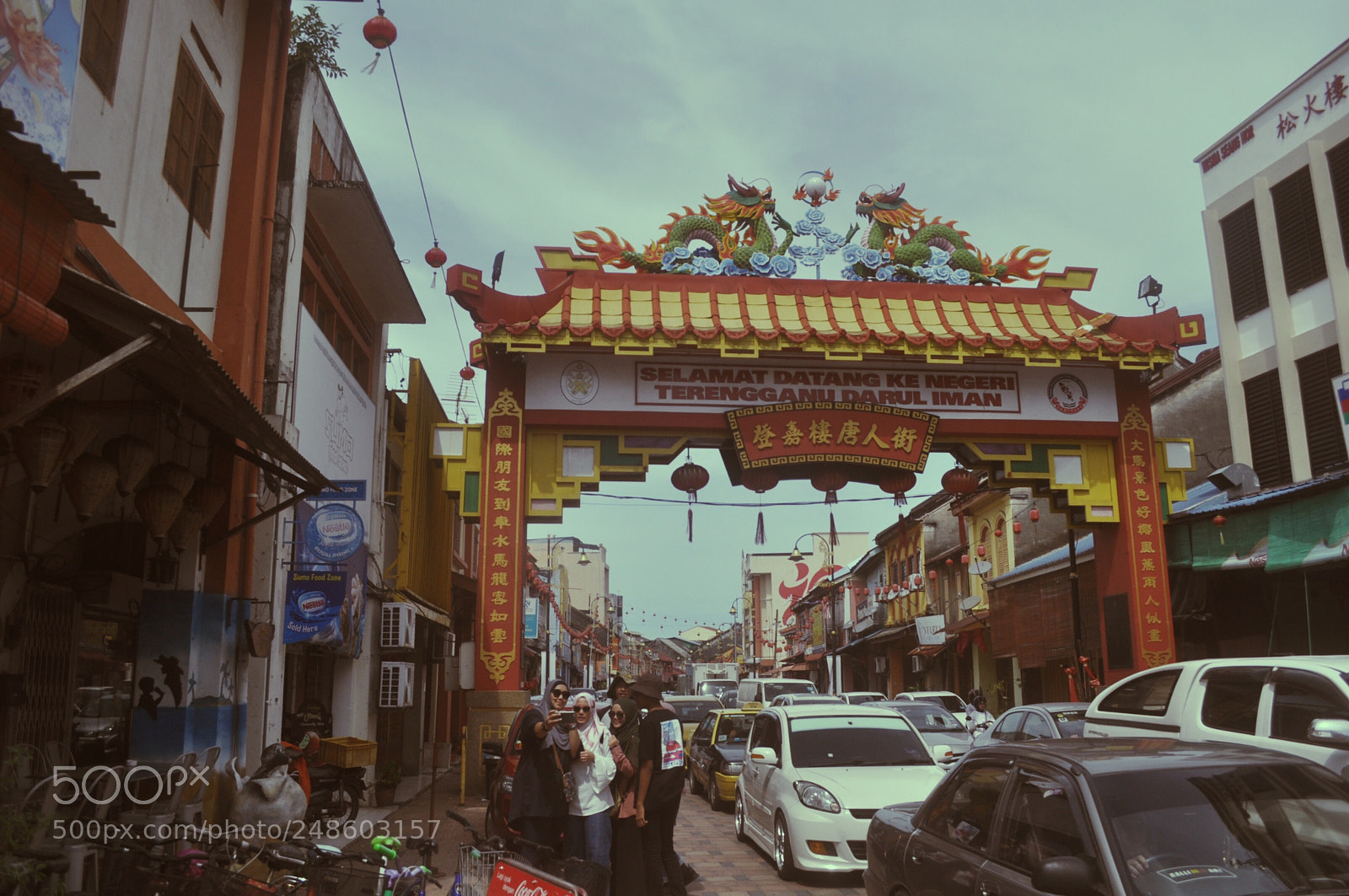 Nikon D90 sample photo. Chinatown kuala terengganu photography