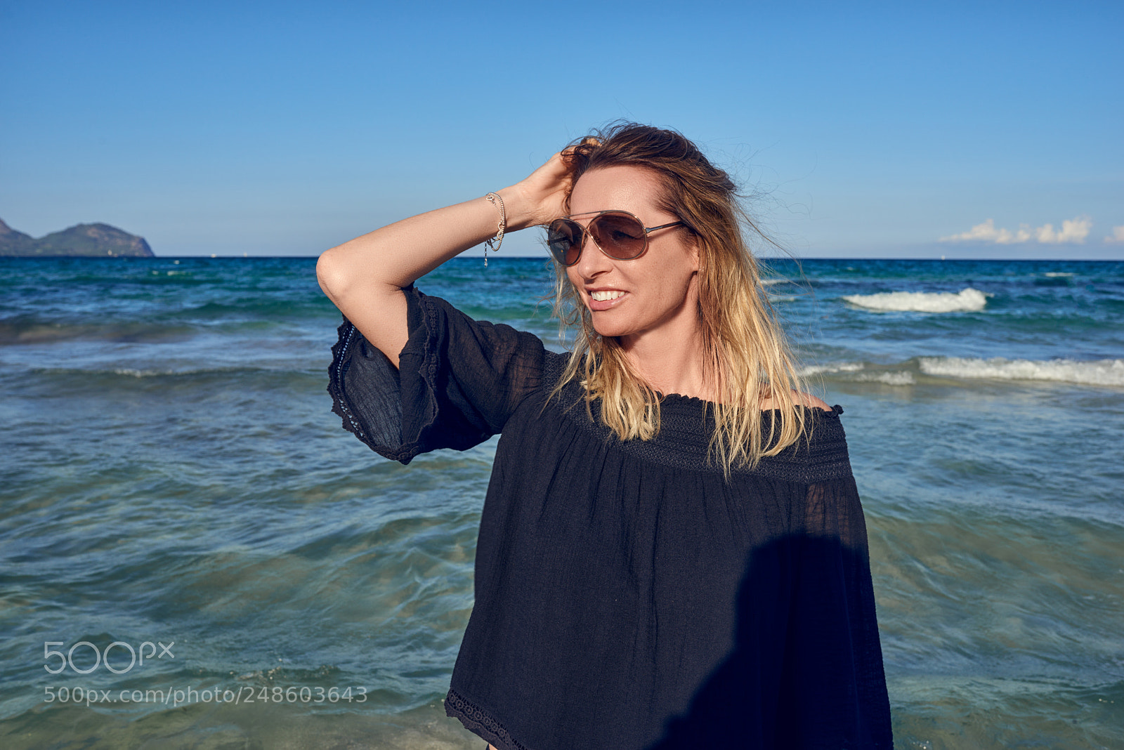 Nikon D800 sample photo. Happy attractive blond woman photography