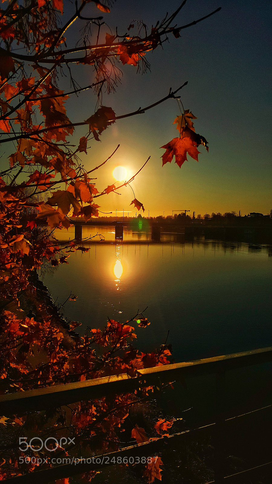 Samsung Galaxy S6 sample photo. Autumn at the river photography