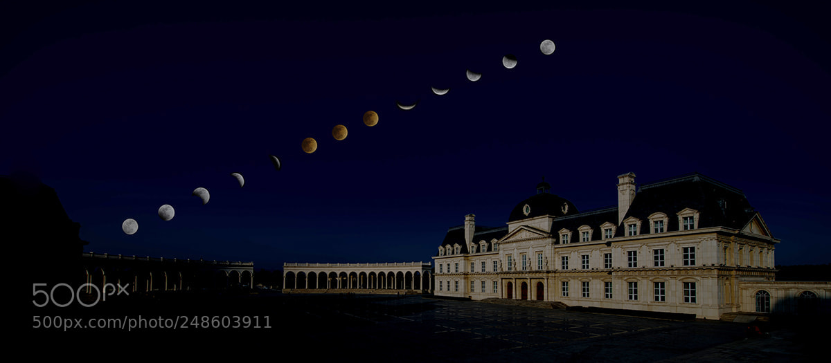 Nikon D800E sample photo. Total lunar eclipse photography
