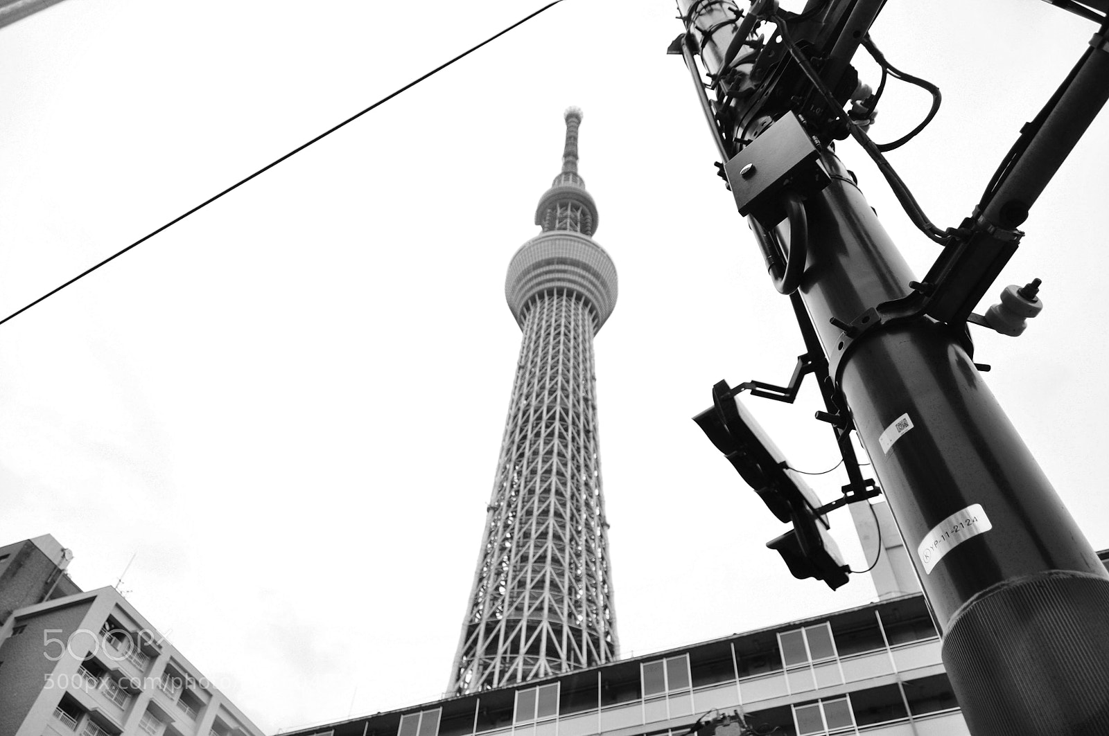 Nikon D5000 sample photo. Sky tower photography