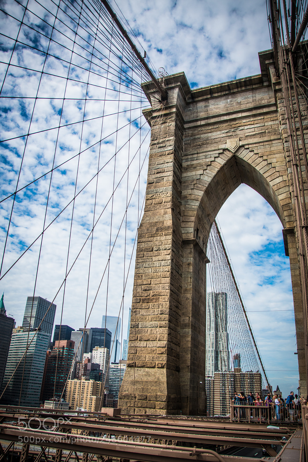 Nikon D5500 sample photo. Brooklyn bridge photography