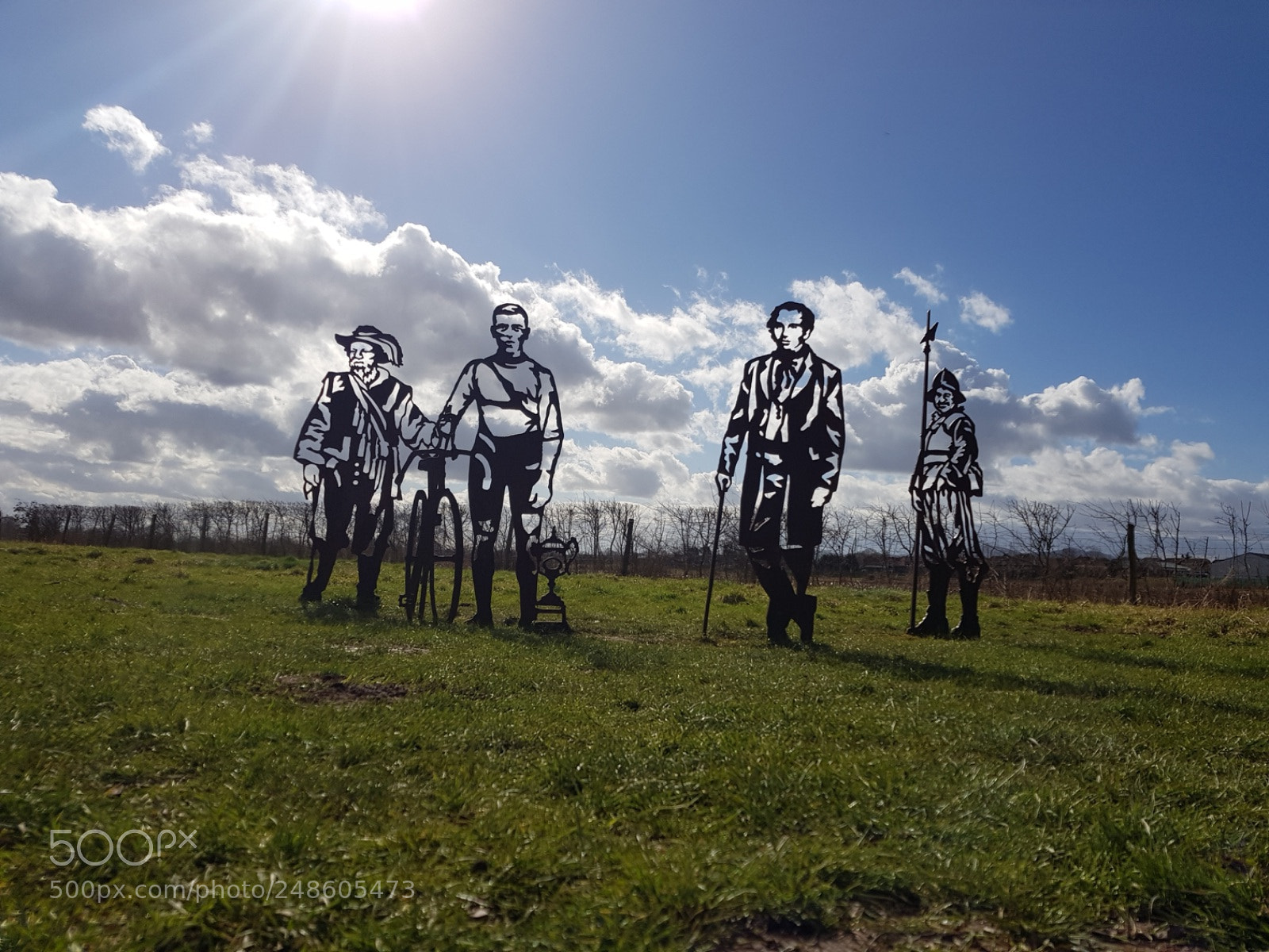 Samsung Galaxy S8+ sample photo. Statues worcester photography