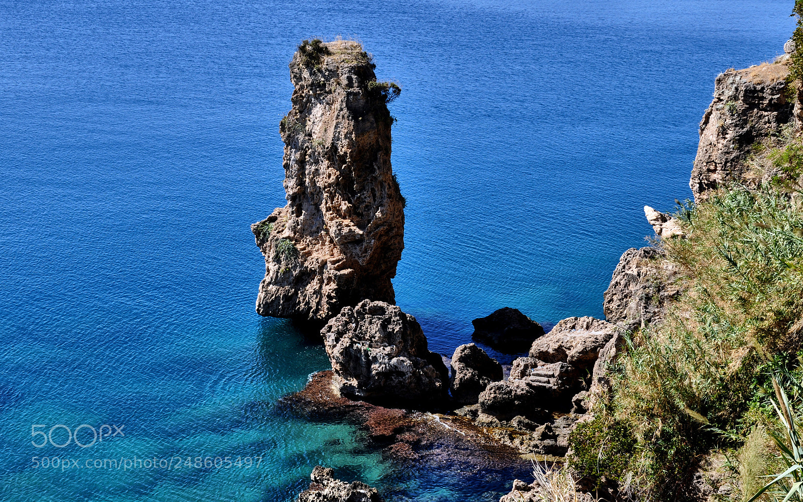Nikon D5000 sample photo. Rock photography