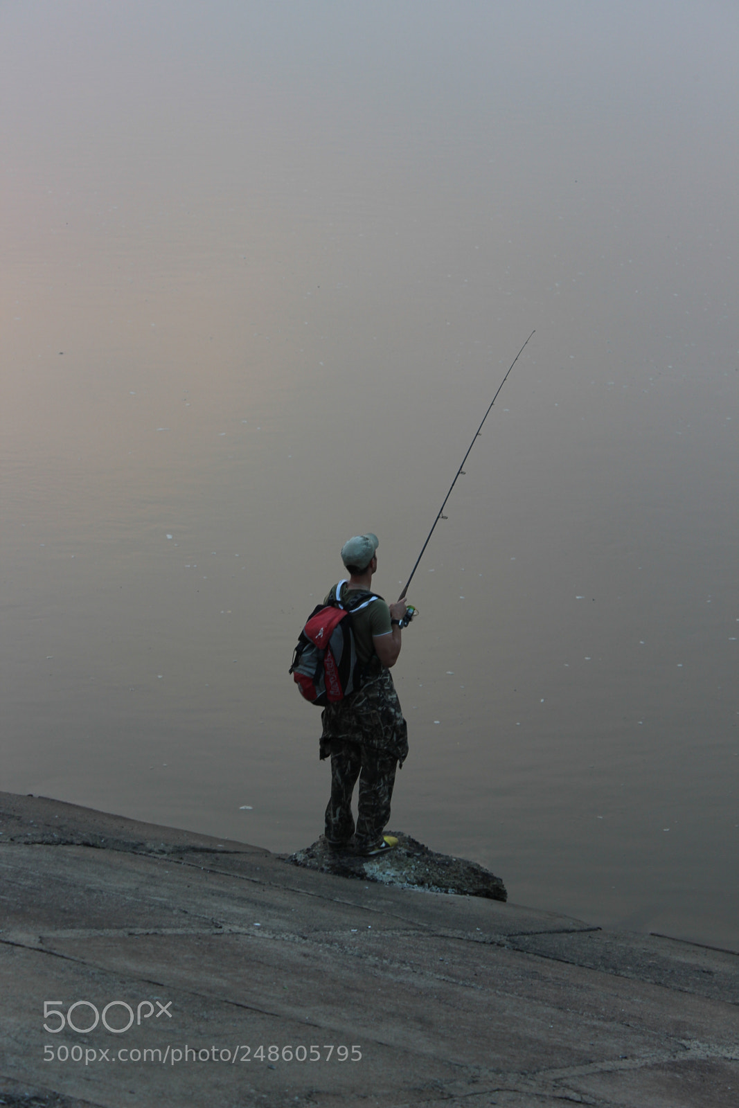 Canon EOS 600D (Rebel EOS T3i / EOS Kiss X5) sample photo. Fisherman photography