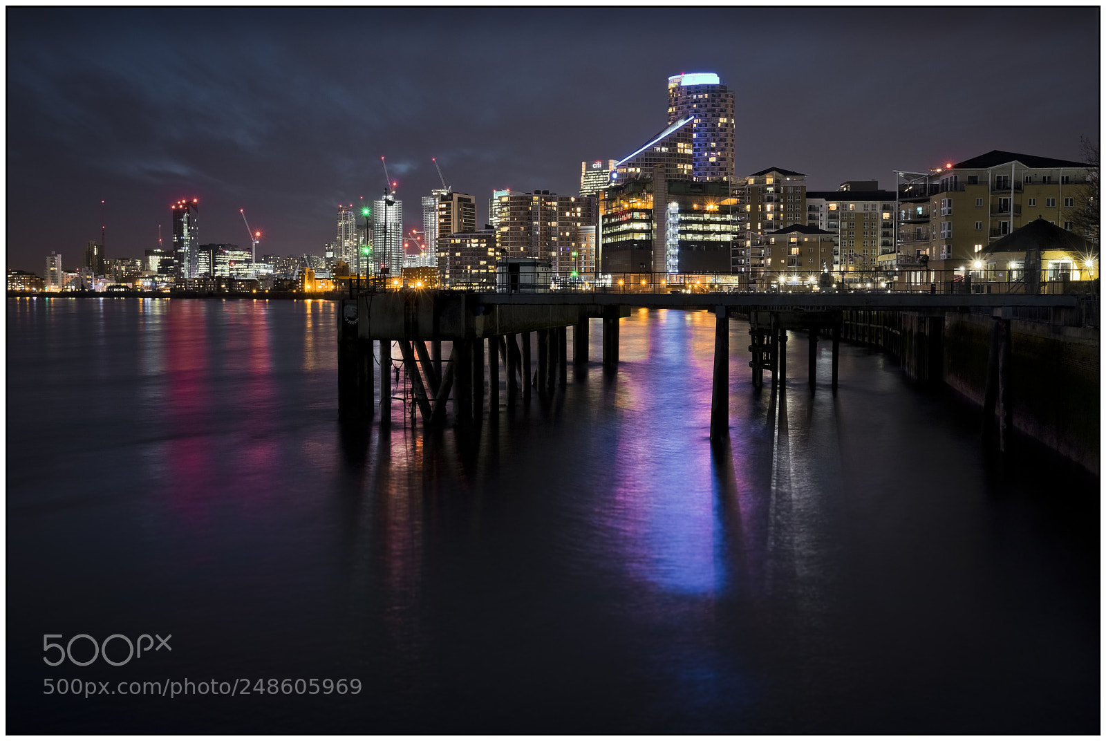 Canon EOS M6 sample photo. River thames, docklands, london. photography
