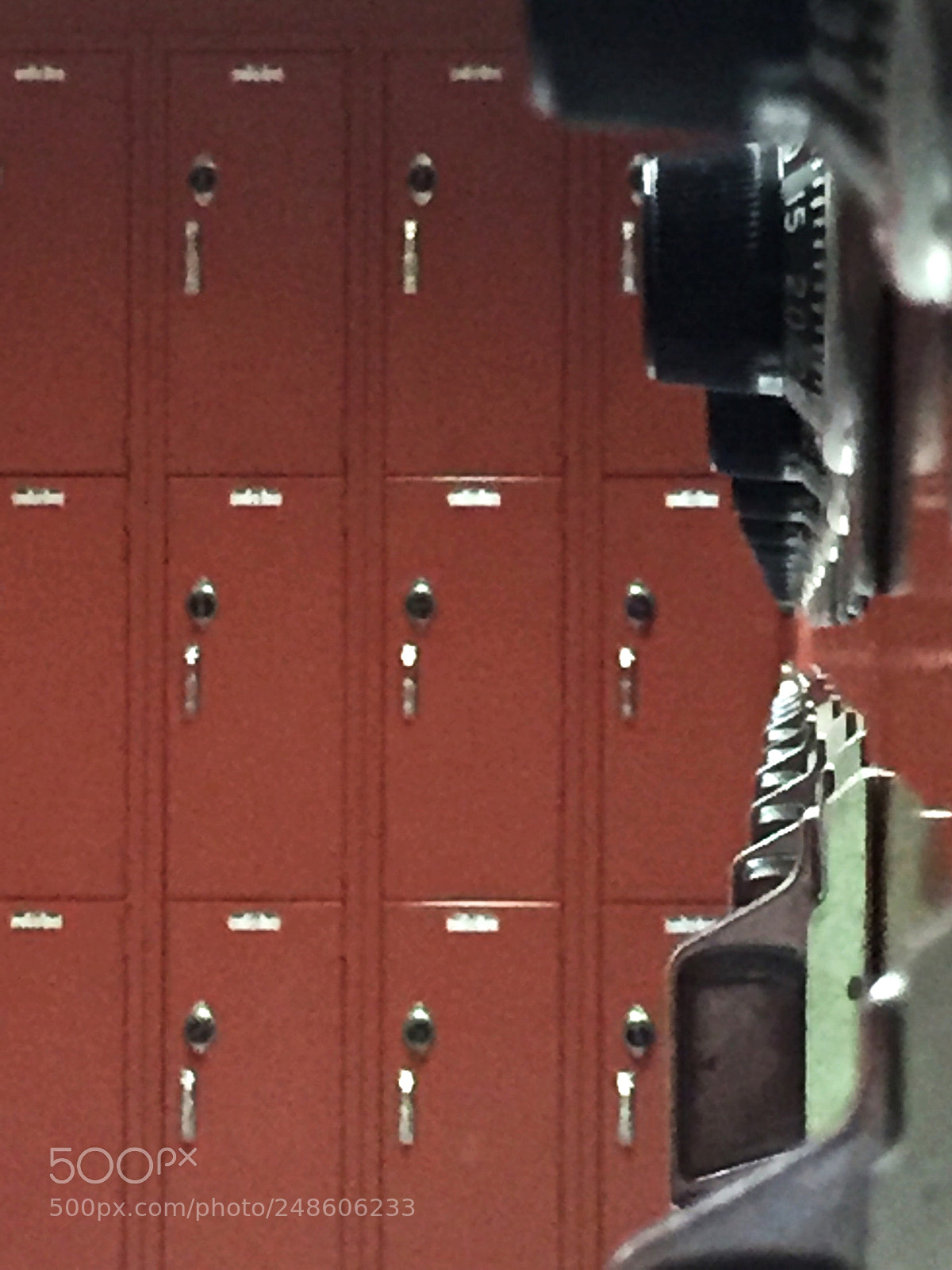 Apple iPhone 6 sample photo. Lockers. i think i photography