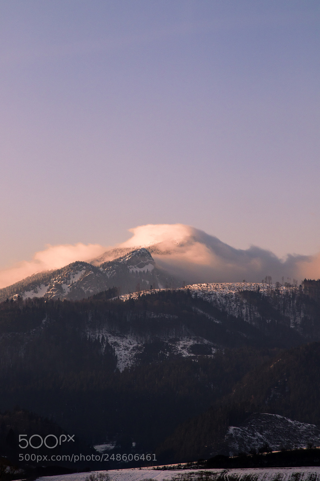 Canon EOS 7D Mark II sample photo. Cloudy mountain photography