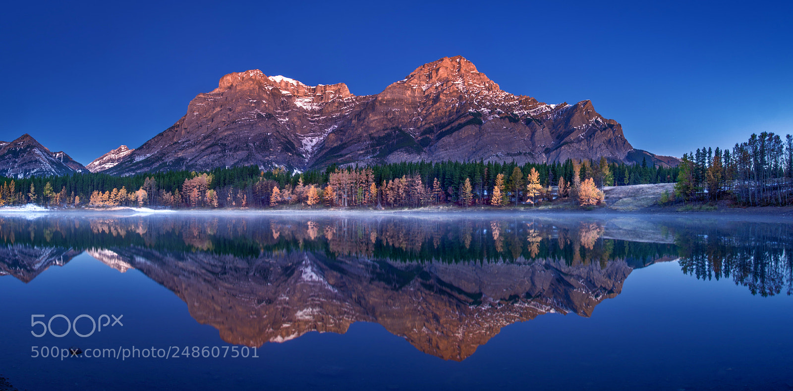 Pentax K-5 sample photo. Wedge pond sunrise, kananaskis photography