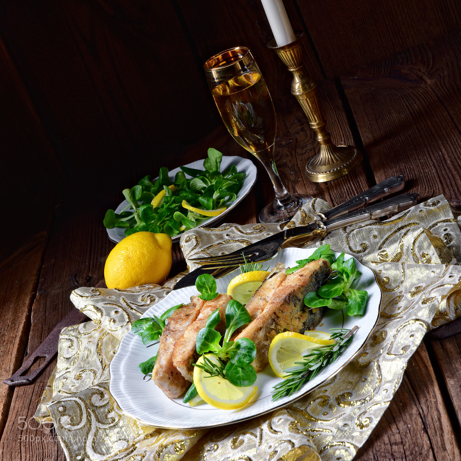 Nikon D810 sample photo. Fried carp fillet on photography