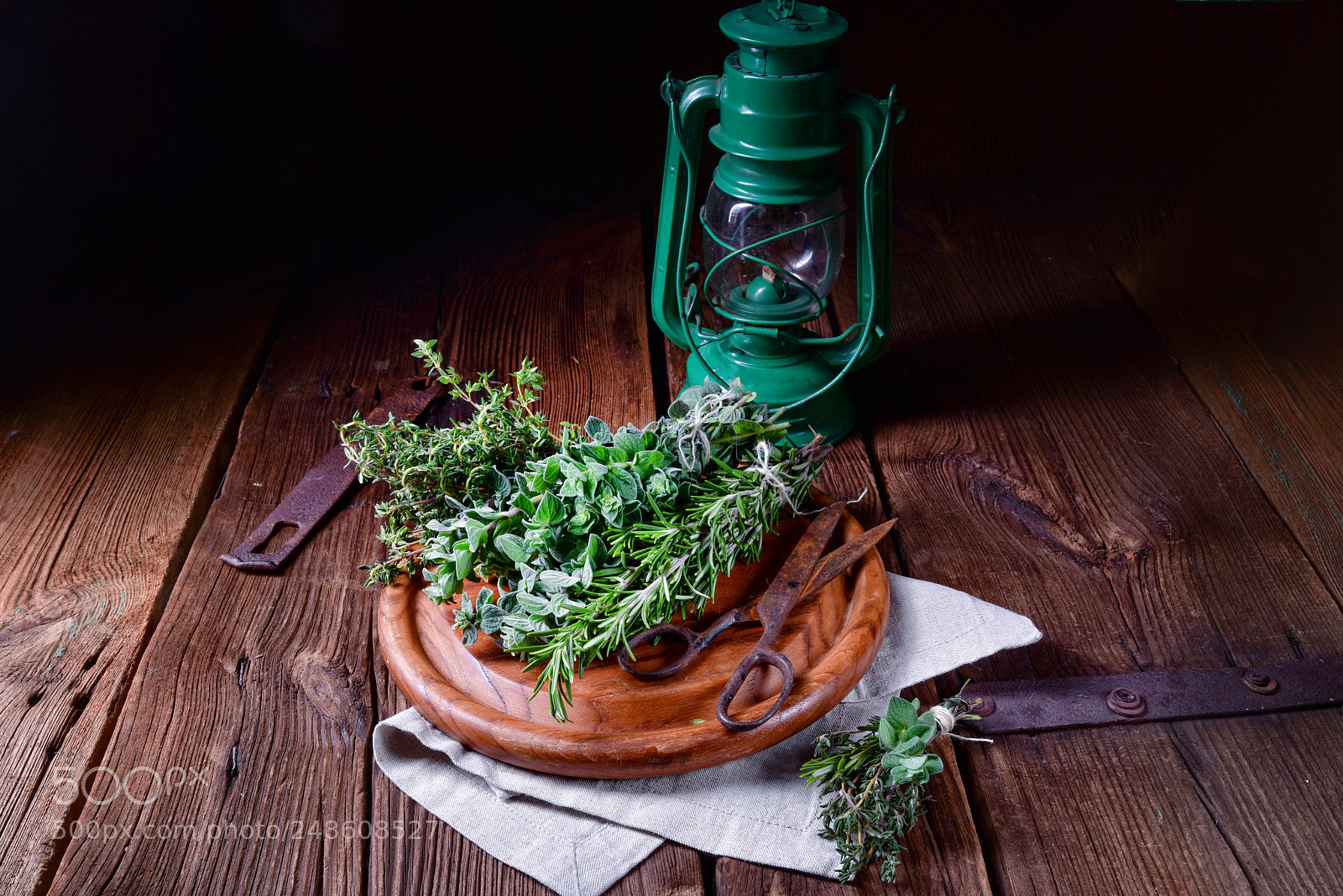 Nikon D810 sample photo. Herbal collection of thyme,oregano photography
