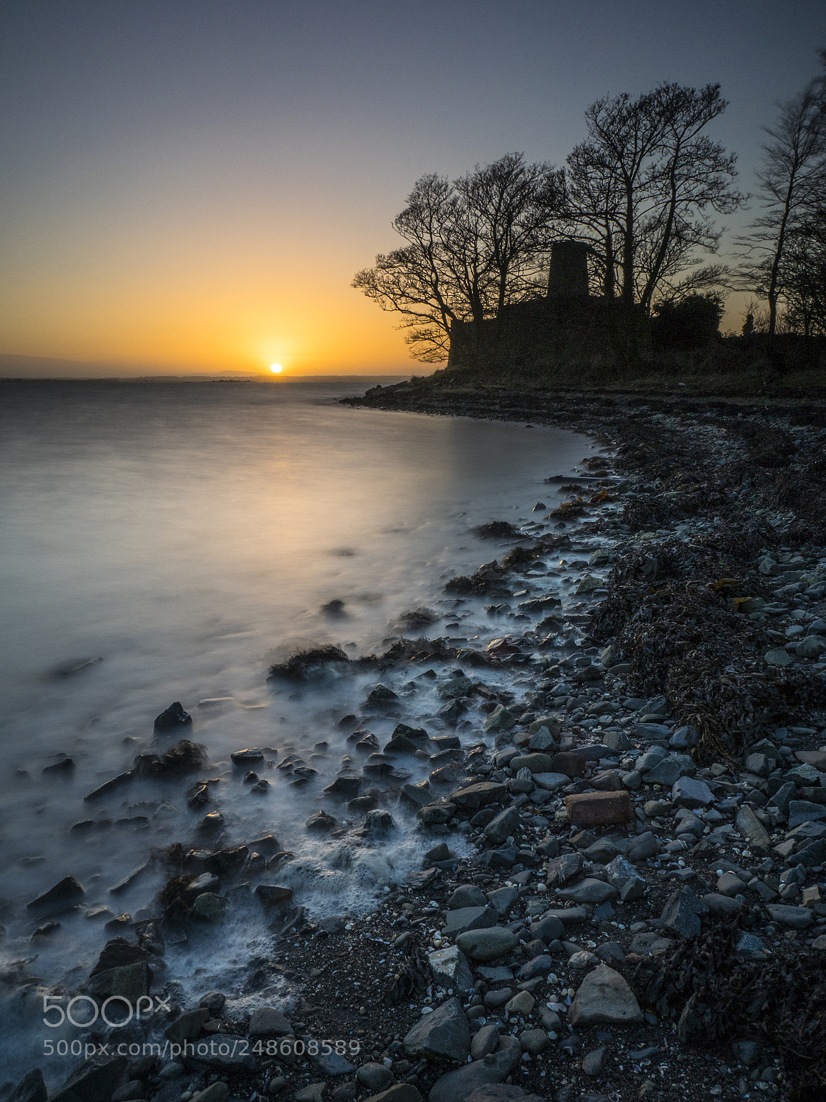 Olympus OM-D E-M1 sample photo. Gasworks sunset photography