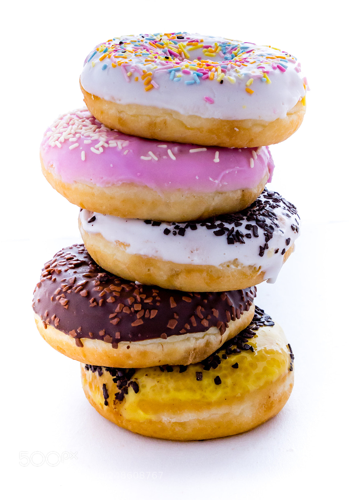 Panasonic Lumix DMC-GM1 sample photo. Colorful donuts photography