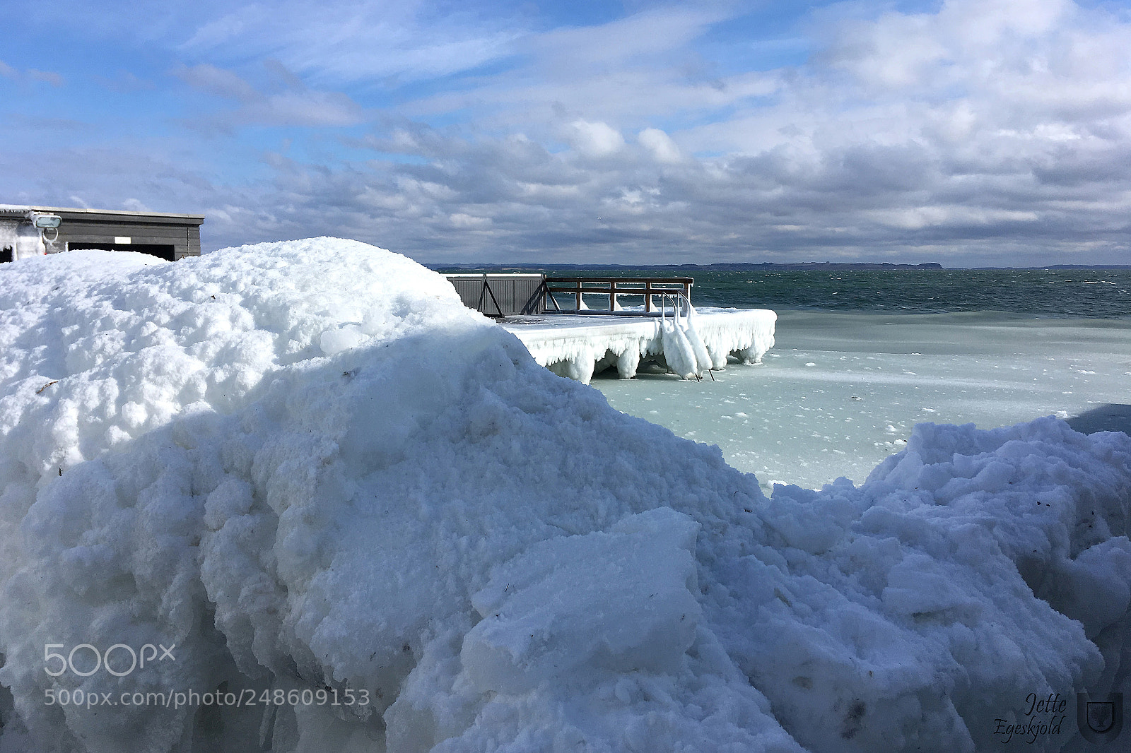 Apple iPhone SE sample photo. Frozen spring photography