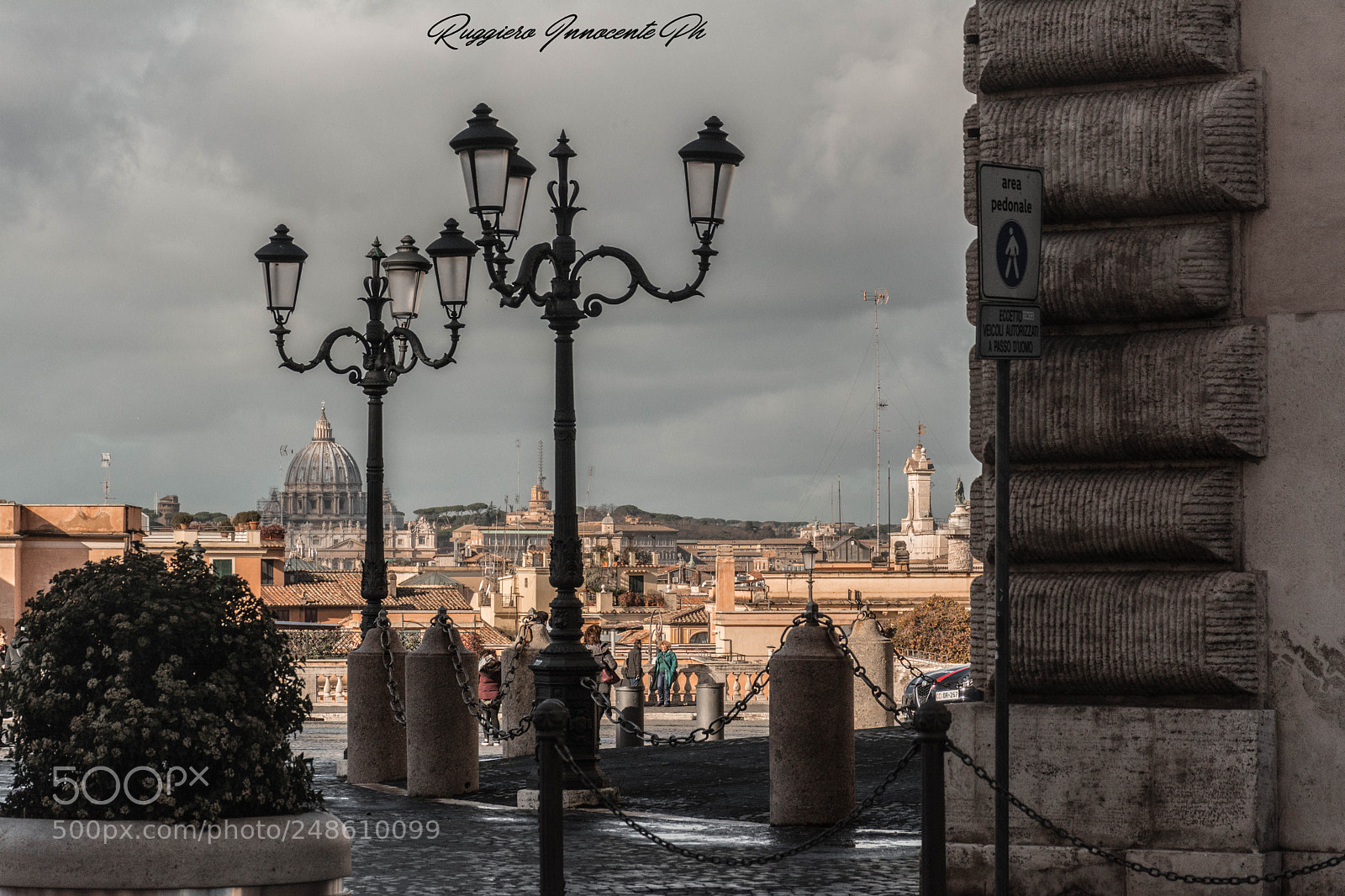 Nikon D7100 sample photo. Roma veduta dal quirinale photography