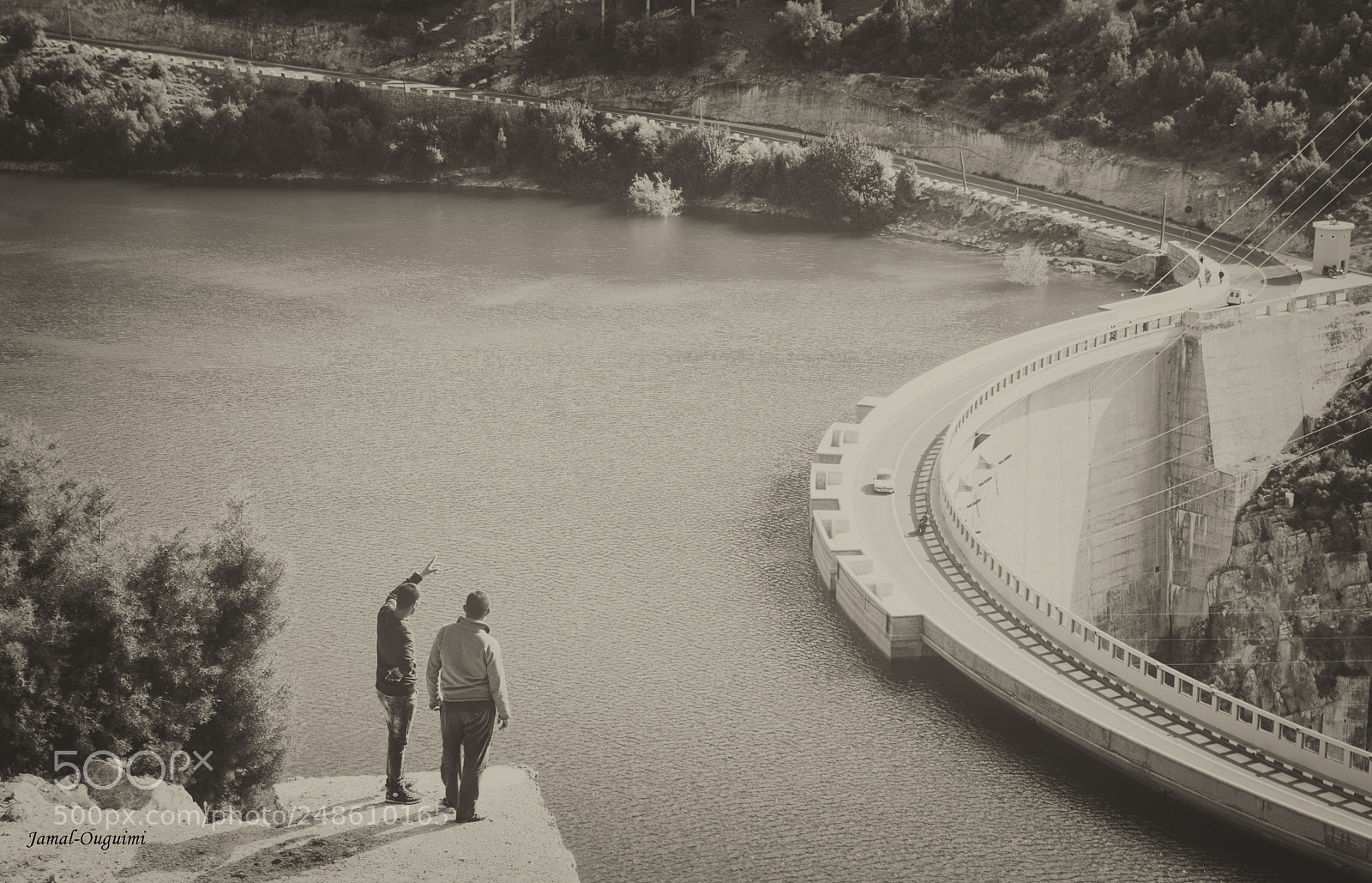 Nikon D700 sample photo. Above the dam photography