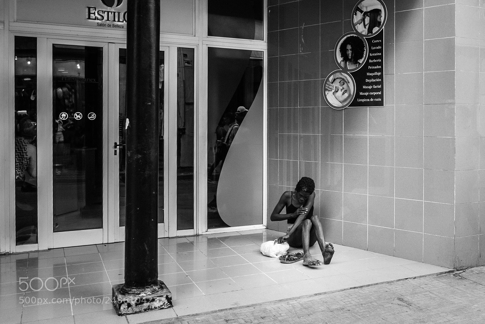 Panasonic Lumix DMC-LX100 sample photo. Beauty salon in havana photography