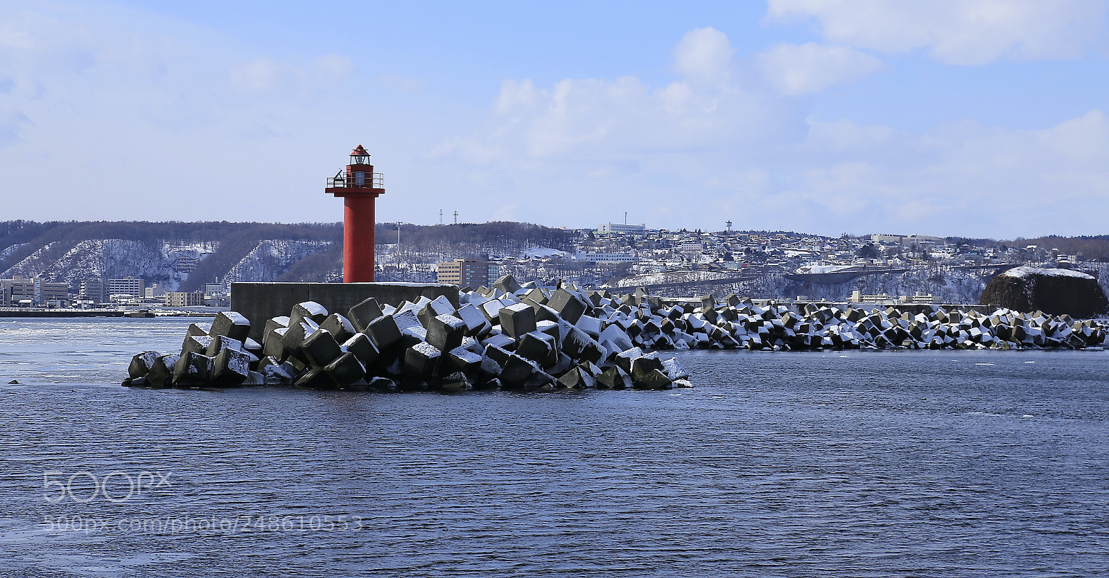 Canon EOS 6D + Canon EF 24-105mm F4L IS USM sample photo. Abashiri port photography