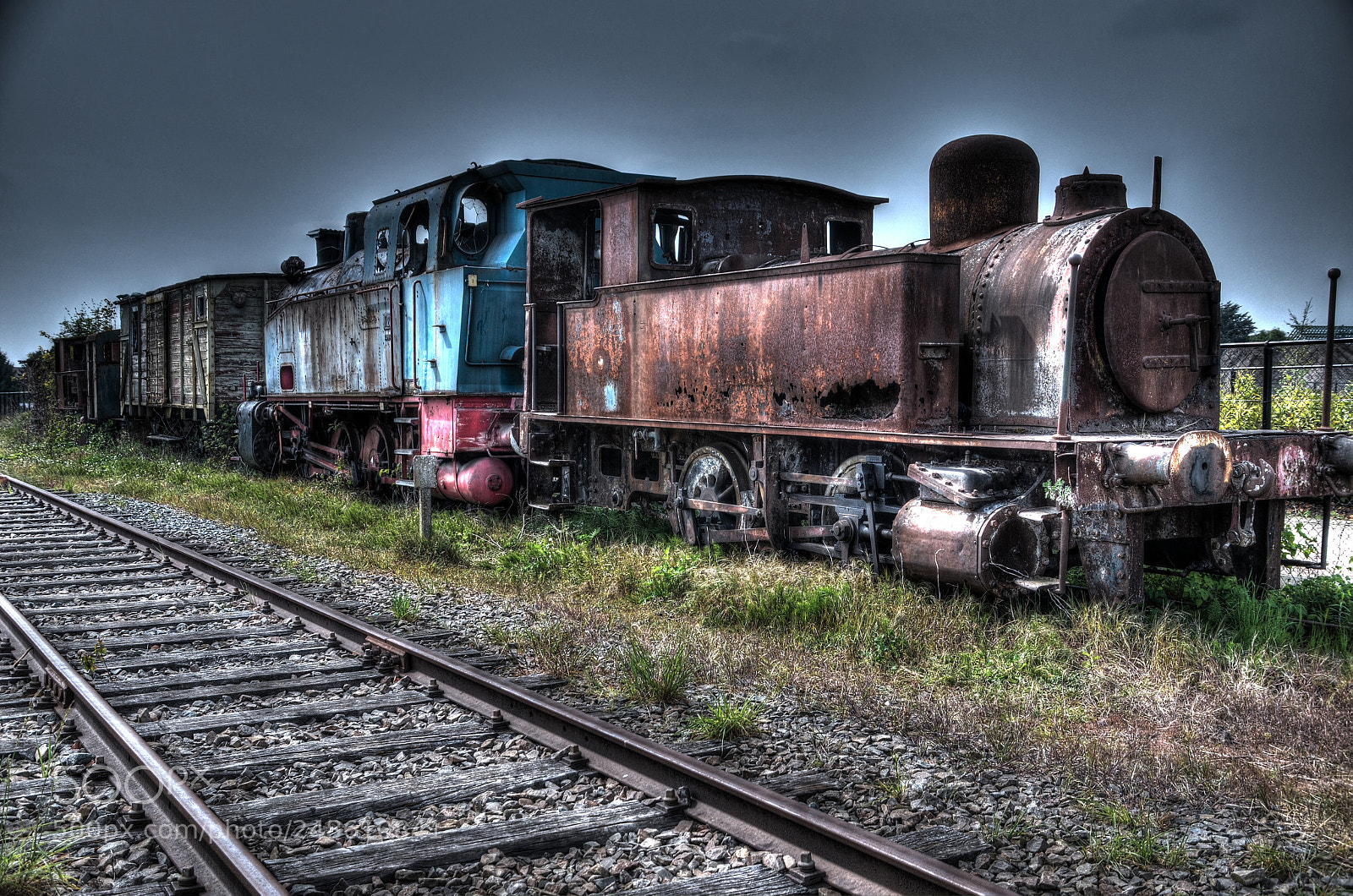 Nikon D5100 sample photo. In an old station photography