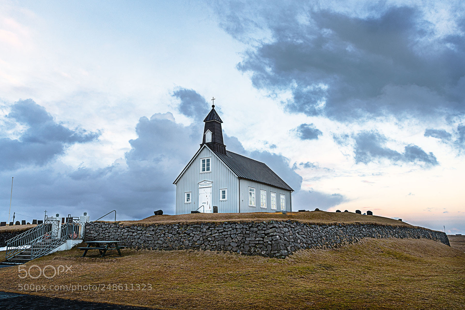 Nikon D810 sample photo. Strandkirkja photography