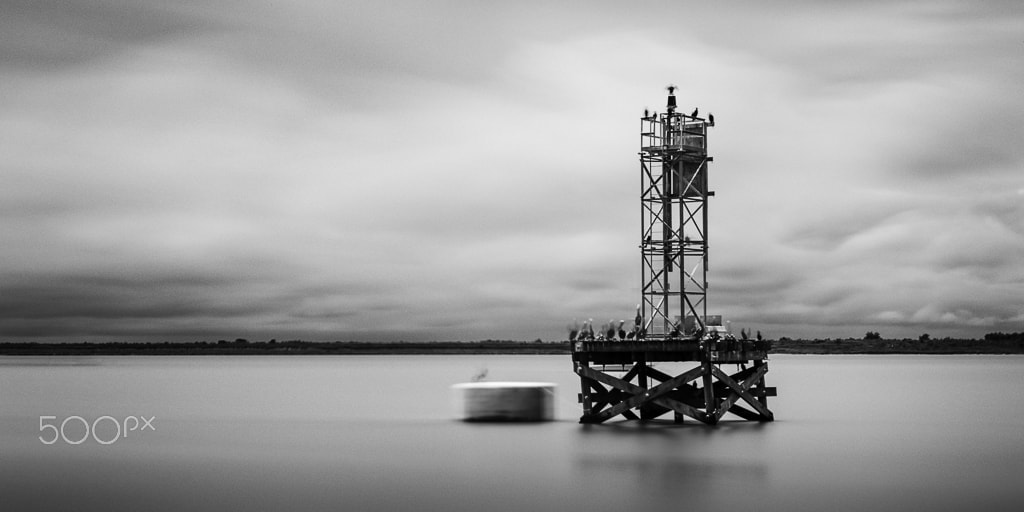 Hasselblad H5D sample photo. Texas city dike - navigation marker no. 3 photography