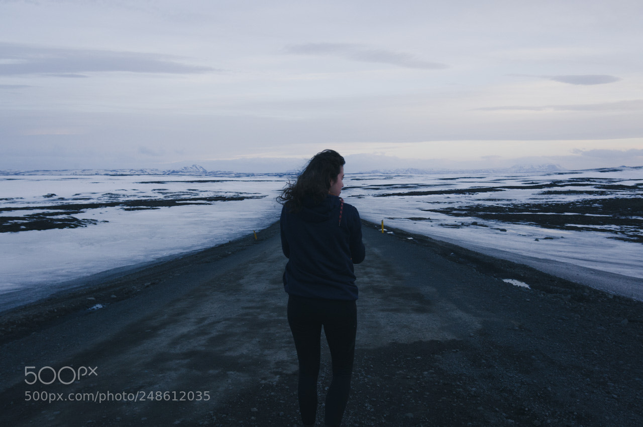 Sony Alpha NEX-5N sample photo. Cold road photography